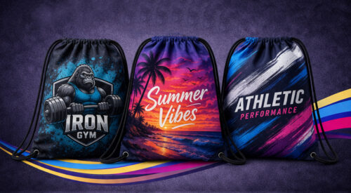 Dye-sublimated Stringer bags